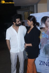 Special Screening of the film Aye Zindagi attended by Mrunal Thakur and Satyajeet Dubey