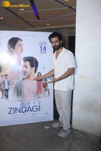Special Screening of the film Aye Zindagi attended by Mrunal Thakur and Satyajeet Dubey