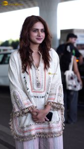 actress ayesha khan gorgeous in a white dress