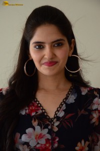 actress ayraa cute in a floral pattern dress