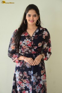 actress ayraa cute in a floral pattern dress