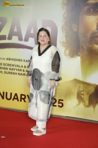 Azaad Screening attended by Aaman Devgan, Rasha Thadani, Ajay Devgn, Kajol, Raveena Tandon, Mouni Roy, and Tamannaah Bhatia