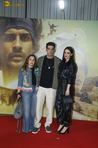 Azaad Screening attended by Aaman Devgan, Rasha Thadani, Ajay Devgn, Kajol, Raveena Tandon, Mouni Roy, and Tamannaah Bhatia