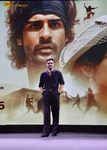 Azaad Trailer Launch attended by Rasha Thadani, Diana Penty, Aaman Devgn, and Ajay Devgn