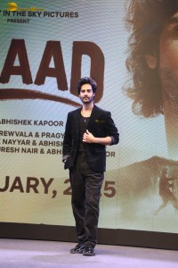 Azaad Trailer Launch attended by Rasha Thadani, Diana Penty, Aaman Devgn, and Ajay Devgn