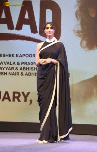 Azaad Trailer Launch attended by Rasha Thadani, Diana Penty, Aaman Devgn, and Ajay Devgn