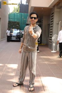 Celebrities including Hema Malini, Bhagyashree, Shraddha Kapoor, Tushar Kapoor, and Rakesh Roshan cast votes in BMC election 2026