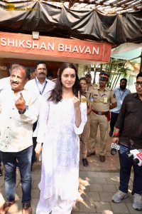 Celebrities including Hema Malini, Bhagyashree, Shraddha Kapoor, Tushar Kapoor, and Rakesh Roshan cast votes in BMC election 2026