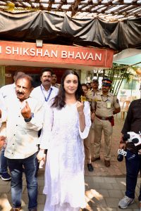 Celebrities including Hema Malini, Bhagyashree, Shraddha Kapoor, Tushar Kapoor, and Rakesh Roshan cast votes in BMC election 2026