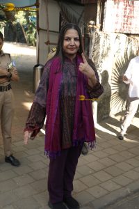 Celebrities including Hema Malini, Bhagyashree, Shraddha Kapoor, Tushar Kapoor, and Rakesh Roshan cast votes in BMC election 2026