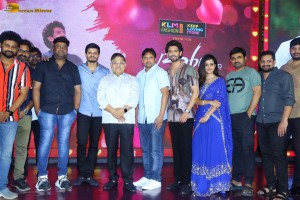 Baby Pre-Release Function attended by Anand Deverakonda, Viraj Ashwin, Vaishnavi Chaitanya, and Allu Aravind