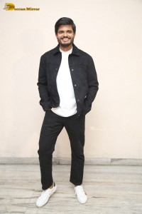 Teaser Launch of the Telugu Movie Baby attended by Anand Deverakonda and Vaishnavi Chaitanya