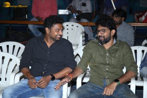 Teaser Launch of the Telugu Movie Baby attended by Anand Deverakonda and Vaishnavi Chaitanya