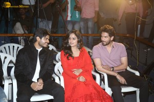 Teaser Launch of the Telugu Movie Baby attended by Anand Deverakonda and Vaishnavi Chaitanya