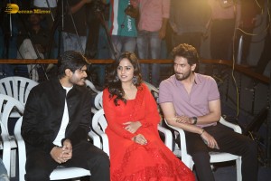 Teaser Launch of the Telugu Movie Baby attended by Anand Deverakonda and Vaishnavi Chaitanya