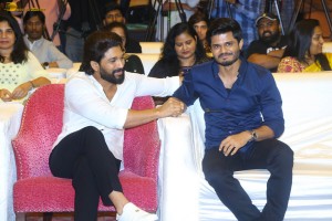 Baby Thanks Meet attended by Anand Deverakonda, Viraj Ashwin, Vaishnavi Chaitanya, and Allu Arjun