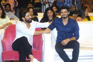 Baby Thanks Meet attended by Anand Deverakonda, Viraj Ashwin, Vaishnavi Chaitanya, and Allu Arjun
