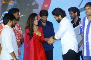 Baby Thanks Meet attended by Anand Deverakonda, Viraj Ashwin, Vaishnavi Chaitanya, and Allu Arjun
