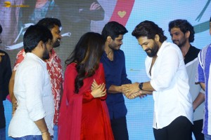 Baby Thanks Meet attended by Anand Deverakonda, Viraj Ashwin, Vaishnavi Chaitanya, and Allu Arjun