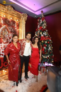 Baby John Press Meet attended by Varun Dhawan, Keerthy Suresh, and Wamiqa Gabbi