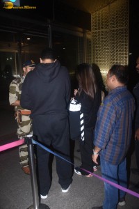 Aishwarya, Abhishek and Aaradhya Bachchan traveling from the Mumbai Airport on June 14, 2023