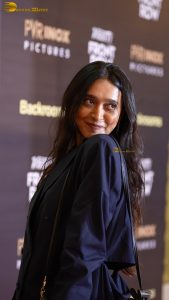 Backrooms Screening attended by Nushrratt Bharuccha, Sayani Gupta, and Debina Bonnerjee