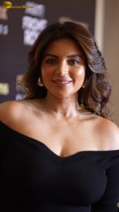 Backrooms Screening attended by Nushrratt Bharuccha, Sayani Gupta, and Debina Bonnerjee