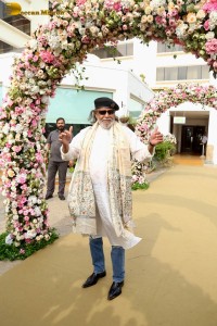 Mithun Chakraborty promotes son Namashi Chakraborty’s film Bad Boy along with actress Amrin Qureshi