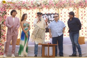 Mithun Chakraborty promotes son Namashi Chakraborty’s film Bad Boy along with actress Amrin Qureshi