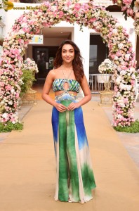 Mithun Chakraborty promotes son Namashi Chakraborty’s film Bad Boy along with actress Amrin Qureshi