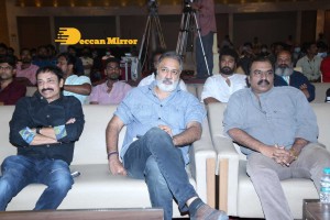 Pre-Release of the movie Badava Rascal attended by actors Amrutha Iyengar, Dhananjay and guest Ram Gopal Varma