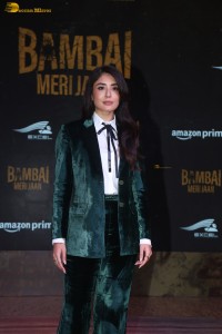 Kay Kay Menon, Amyra Dastur and Kritika Kamra promote their film Bambai Meri Jaan at JW Marriott on Sep 6, 2023