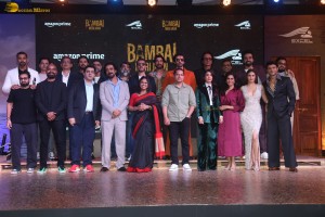 Kay Kay Menon, Amyra Dastur and Kritika Kamra promote their film Bambai Meri Jaan at JW Marriott on Sep 6, 2023