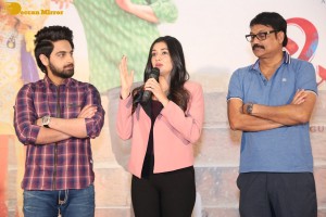 Banaras movie press meet attended by actors Zaid Khan and Sonal Monteiro