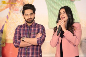 Banaras movie press meet attended by actors Zaid Khan and Sonal Monteiro
