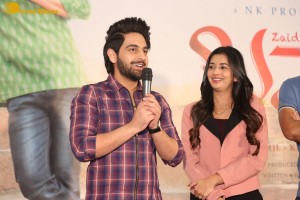 Banaras movie press meet attended by actors Zaid Khan and Sonal Monteiro