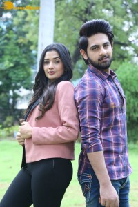 Banaras movie press meet attended by actors Zaid Khan and Sonal Monteiro