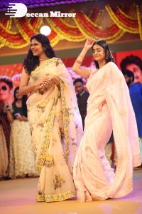 Bangarraju Grand Musical Night attended by Akkineni Nagarjuna, Naga Chaitanya, Krithi Shetty, Faria Abdullah and others.