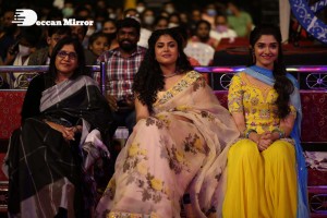 Bangarraju Grand Musical Night attended by Akkineni Nagarjuna, Naga Chaitanya, Krithi Shetty, Faria Abdullah and others.