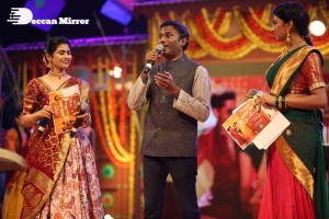 Bangarraju Grand Musical Night attended by Akkineni Nagarjuna, Naga Chaitanya, Krithi Shetty, Faria Abdullah and others.