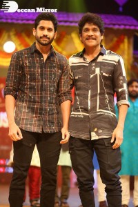 Bangarraju Grand Musical Night attended by Akkineni Nagarjuna, Naga Chaitanya, Krithi Shetty, Faria Abdullah and others.