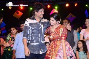 Bangarraju Grand Musical Night attended by Akkineni Nagarjuna, Naga Chaitanya, Krithi Shetty, Faria Abdullah and others.