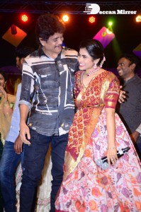 Bangarraju Grand Musical Night attended by Akkineni Nagarjuna, Naga Chaitanya, Krithi Shetty, Faria Abdullah and others.