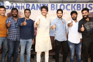 Bangarraju Press Meet attended by Akkineni Nagarjuna and Naga Chaitanya