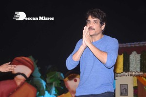 Bangarraju movie press meet attended by Nagarjuna and Krithi Shetty