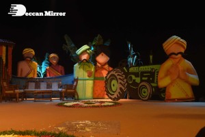 Bangarraju movie press meet attended by Nagarjuna and Krithi Shetty