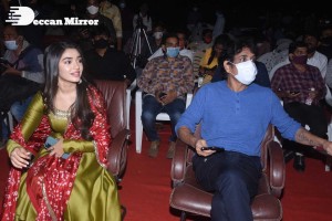 Bangarraju movie press meet attended by Nagarjuna and Krithi Shetty