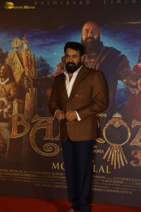 Barroz Trailer Launch attended by Mohanlal and Akshay Kumar
