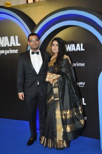 Bawaal Screening attended by Varun Dhawan, Janhvi Kapoor, Rakul Preet Singh, Mrunal Thakur, Pragya Jaiswal, Vedhika Kumar, and others