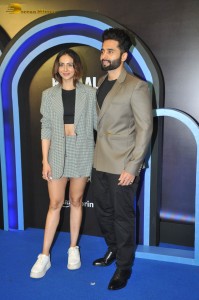 Bawaal Screening attended by Varun Dhawan, Janhvi Kapoor, Rakul Preet Singh, Mrunal Thakur, Pragya Jaiswal, Vedhika Kumar, and others